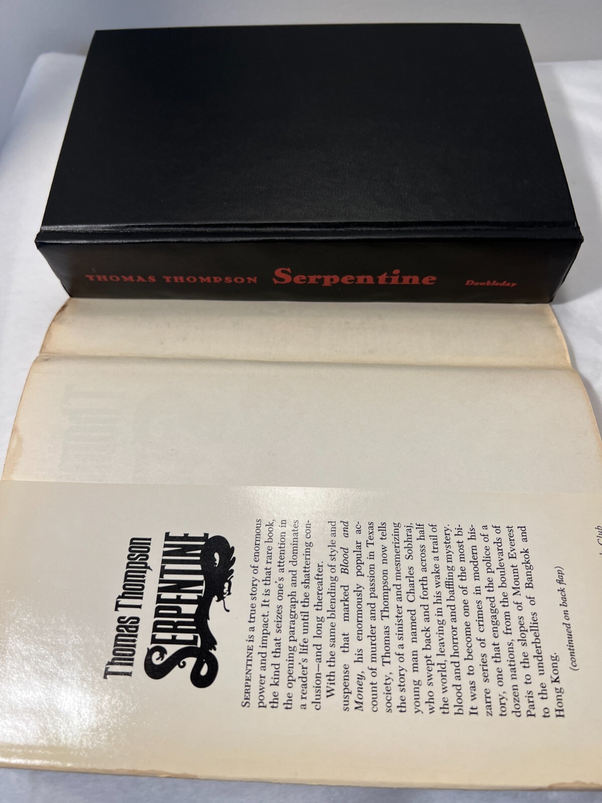 SERPENTINE by THOMAS THOMPSON - 1979 First Edition 1st Printing - Image 9