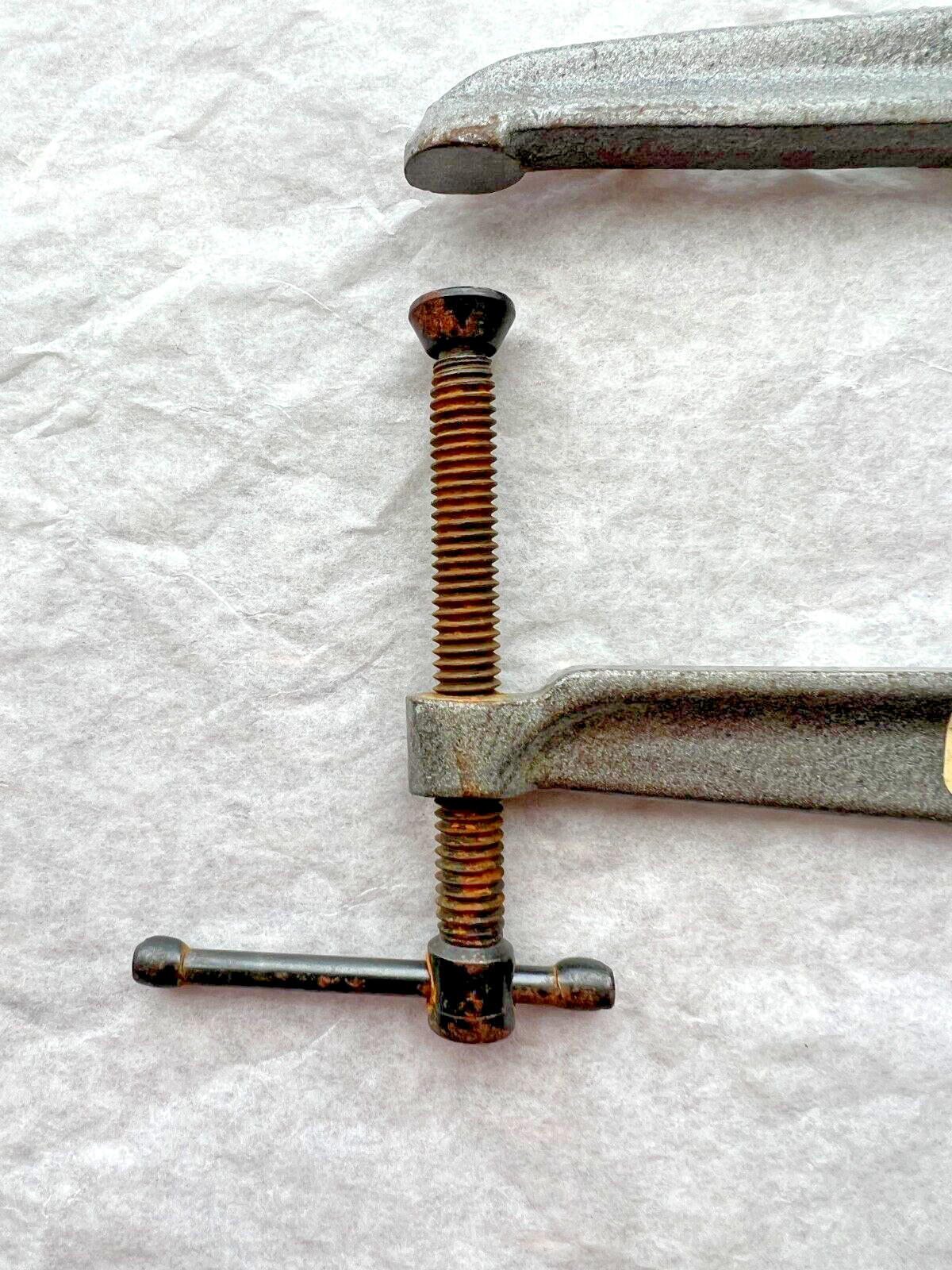 Ductile Iron C- Clamp 3 1/4" Deep 2 1/4"  #252 Made in USA - Image 3