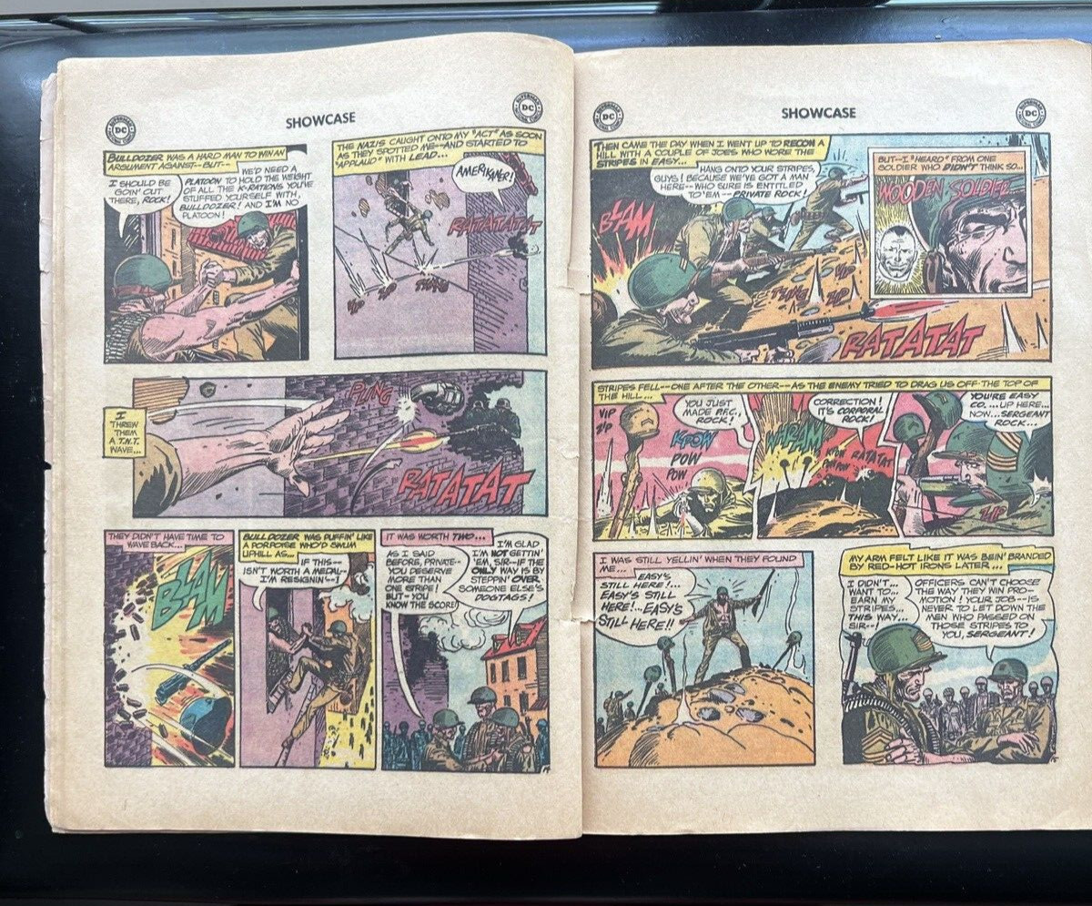 Showcase #45 Sgt. Rock: Sergeants Aren't Born!  1963 - Image 1