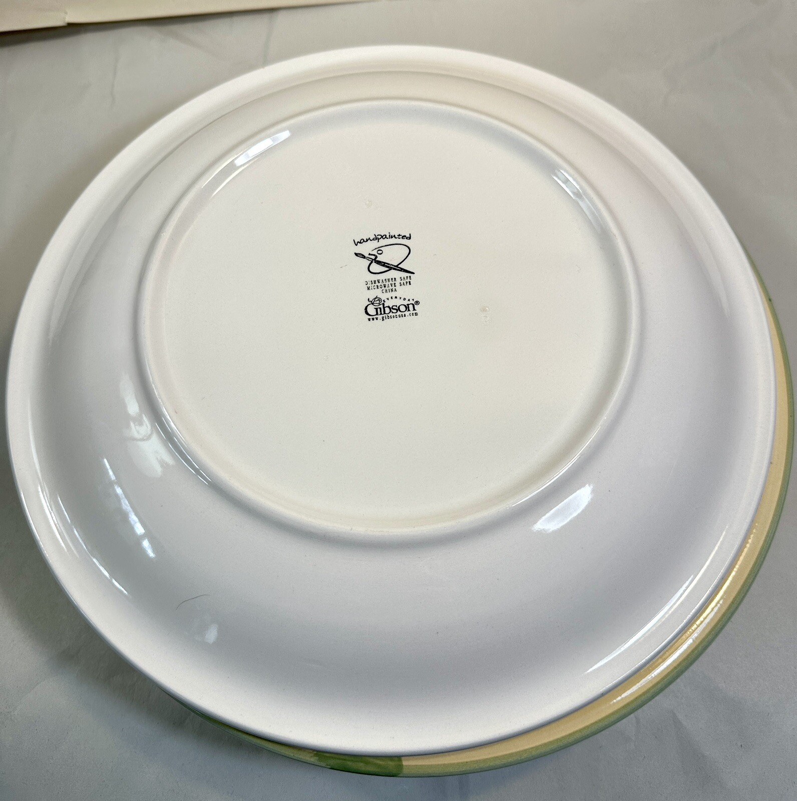 Set of Four (4) Gibson Everyday Fruit Grove Dinner Plates - NWOT, Unboxed - Image 10