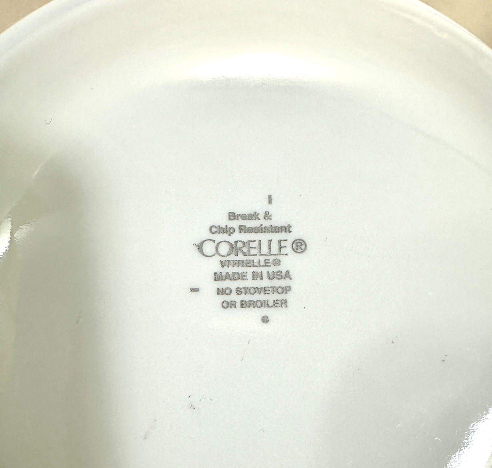Six (6) Corelle Folk Stitch Salad / Bread / Dessert Plates - 6 ¾" - Unboxed - Image 5
