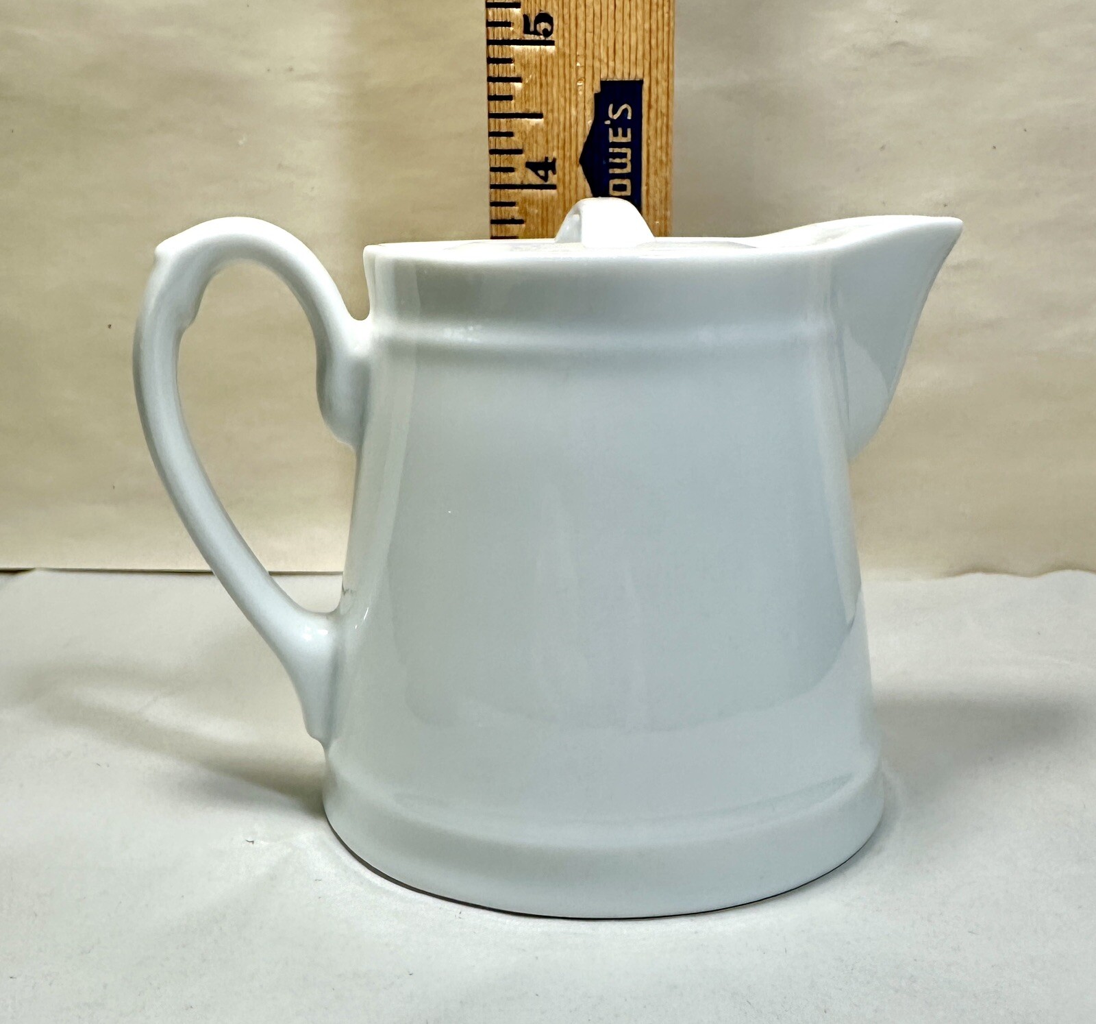 William Sonoma Brasserie White Coffee Pot / Tea Pot - 4" Tall - Japan - Image 4
