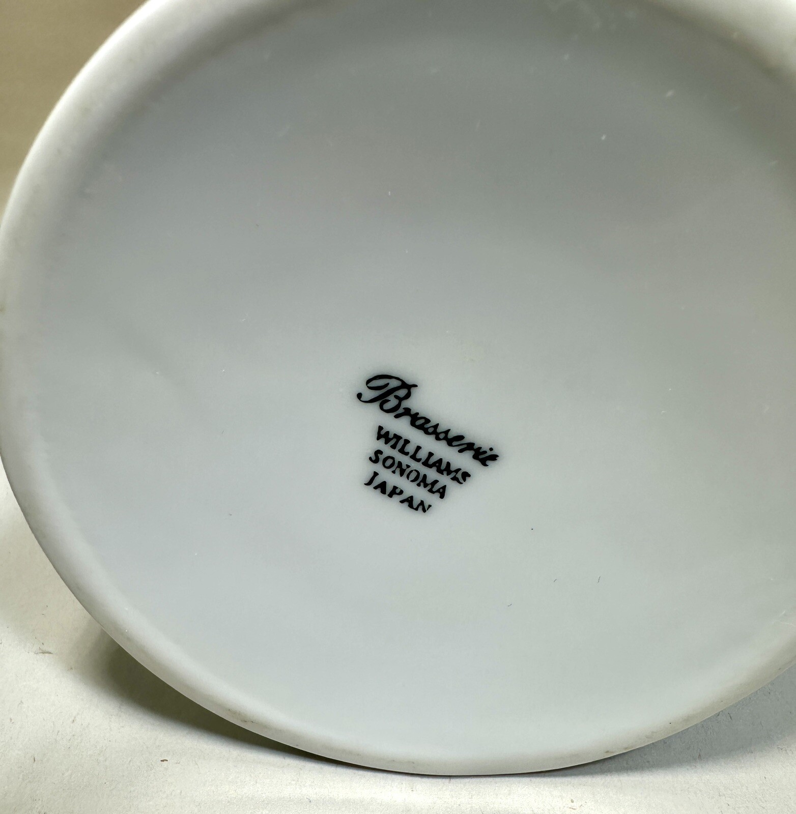 William Sonoma Brasserie White Coffee Pot / Tea Pot - 4" Tall - Japan - Image 6