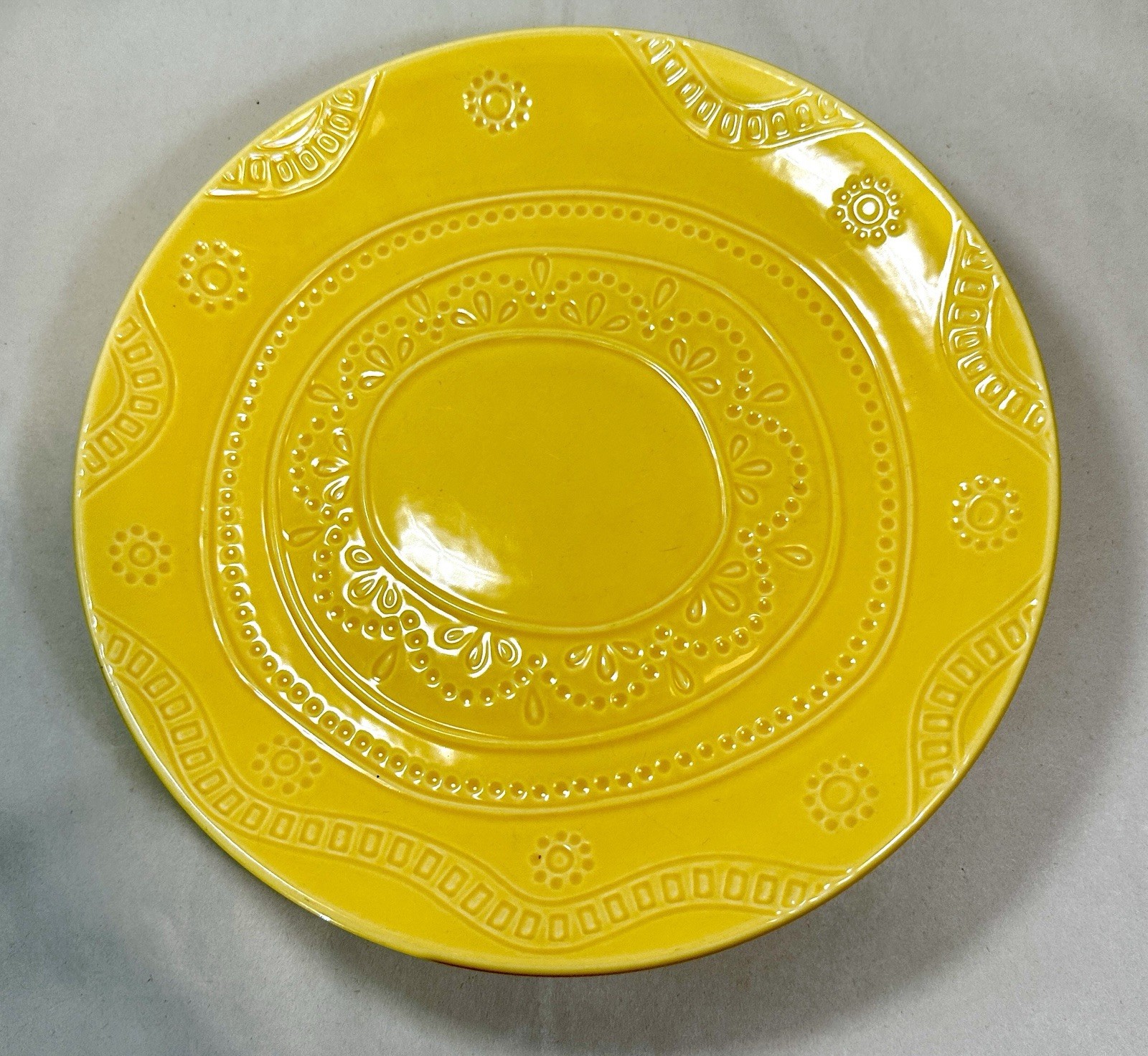 Kennet Buttercup by Threshold - Three Salad Plates 8.5" - New Old Stock, Unused - Image 4