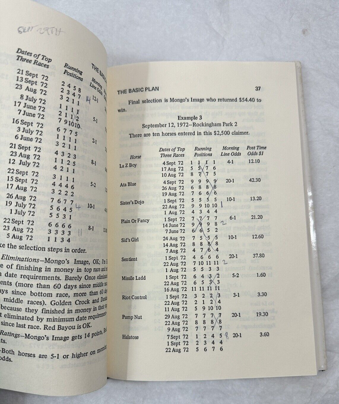 Dan Geer - Pro Rated Longshots - 1975 1st Ed. - Horse Race Betting - Vintage - Image 8