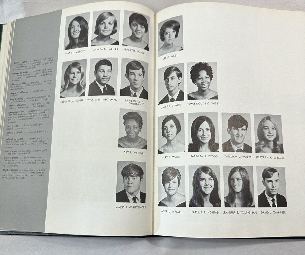 1969 Oakton High School Yearbook -Paragon - Vienna, Virginia - Image 3