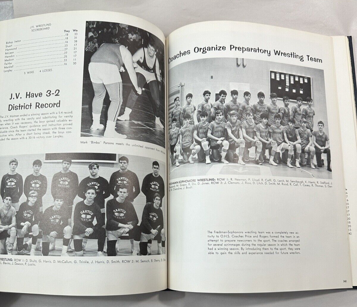 1969 Oakton High School Yearbook -Paragon - Vienna, Virginia - Image 4