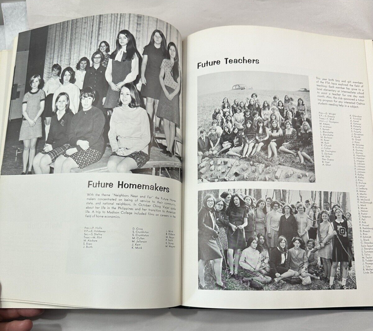 1969 Oakton High School Yearbook -Paragon - Vienna, Virginia - Image 5
