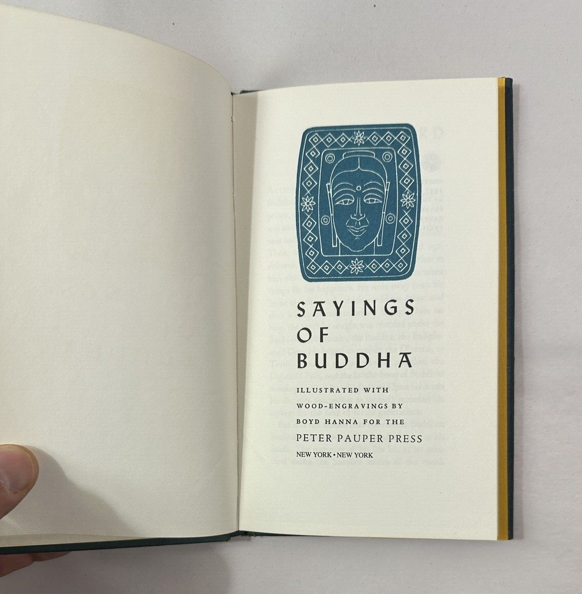 Sayings of Buddha - Boyd Hanna - Peter Pauper Press - Image 2