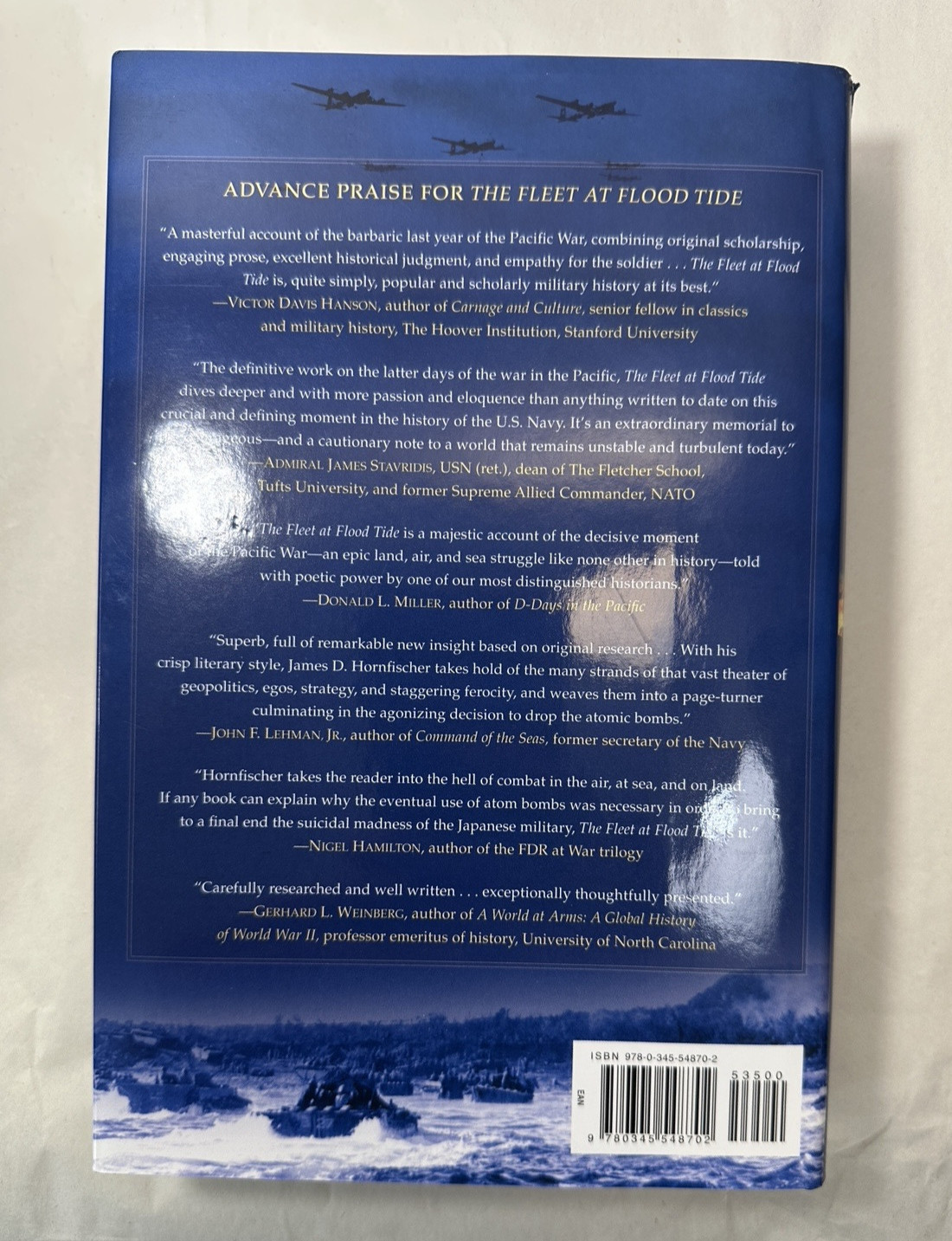 The Fleet at Flood Tide - James D. Hornfischer - Immaculate First Edition HC/DJ - Image 8