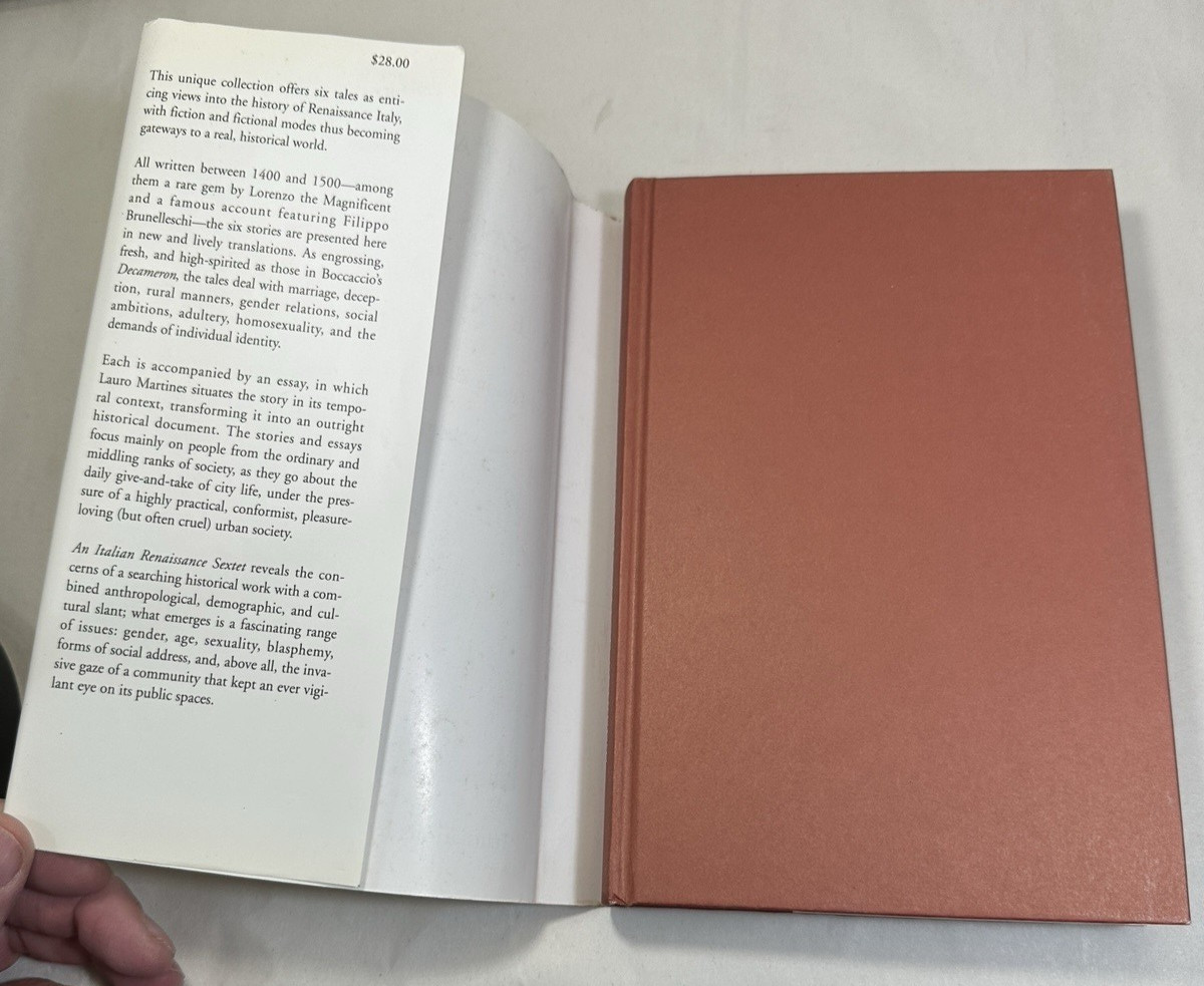 An Italian Renaissance Sextet: Six Tales in Historical Context - HC/DJ - Image 1