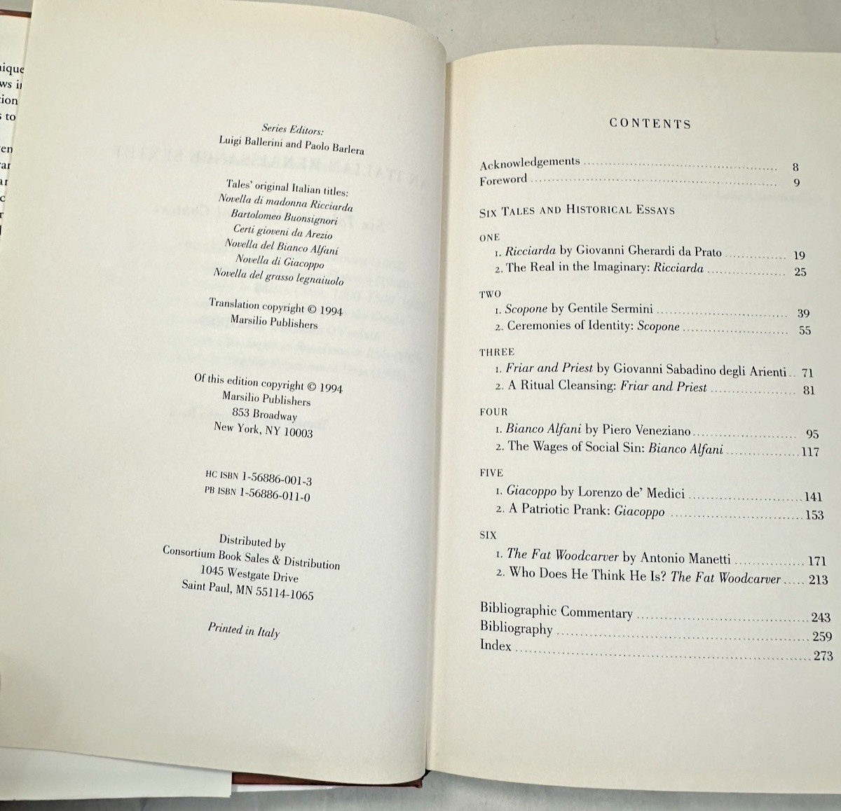 An Italian Renaissance Sextet: Six Tales in Historical Context - HC/DJ - Image 2