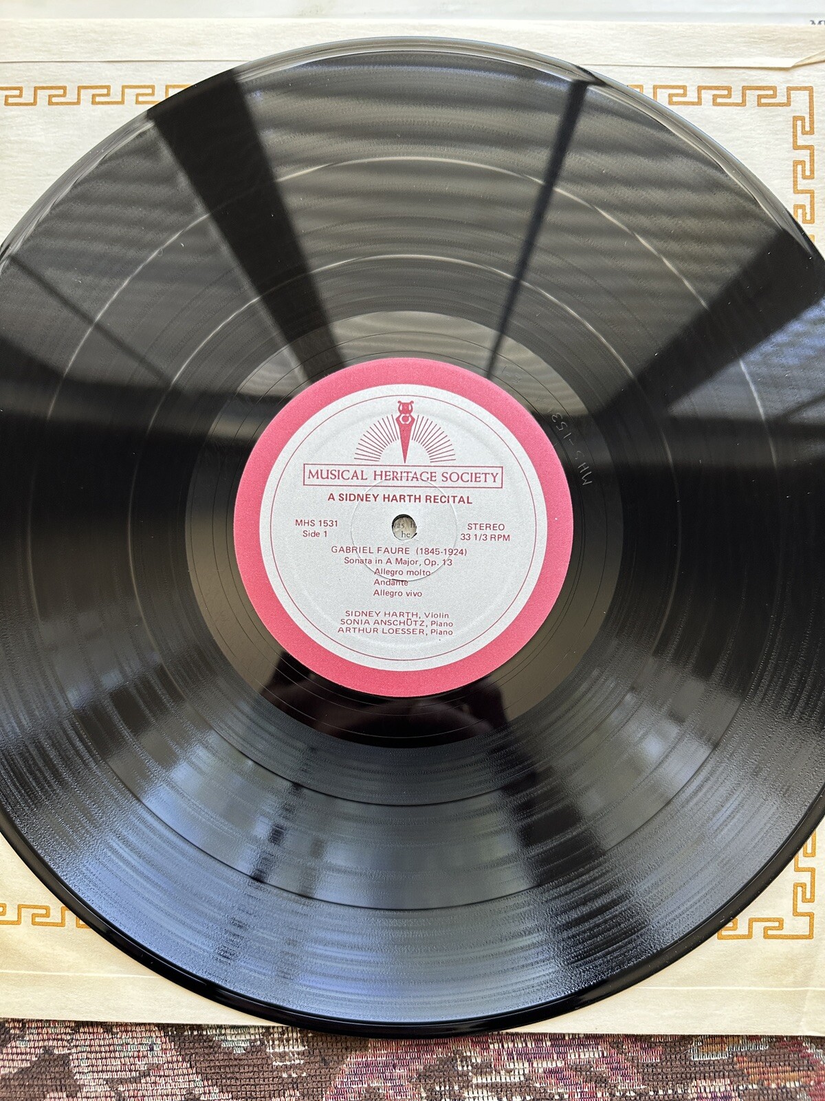 Sidney Harth – Sidney Harth Recital - MHS 1531 - Image 4