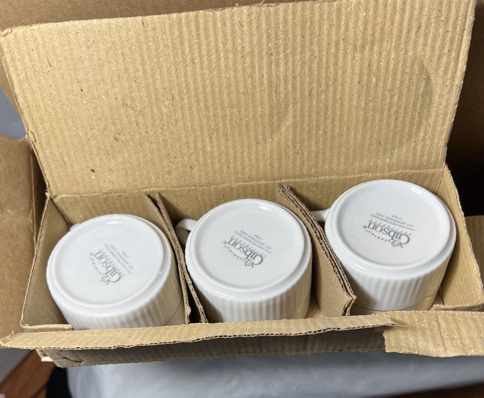 Gibson Black Tie Fine China Service for Four -- New in Box - Image 4