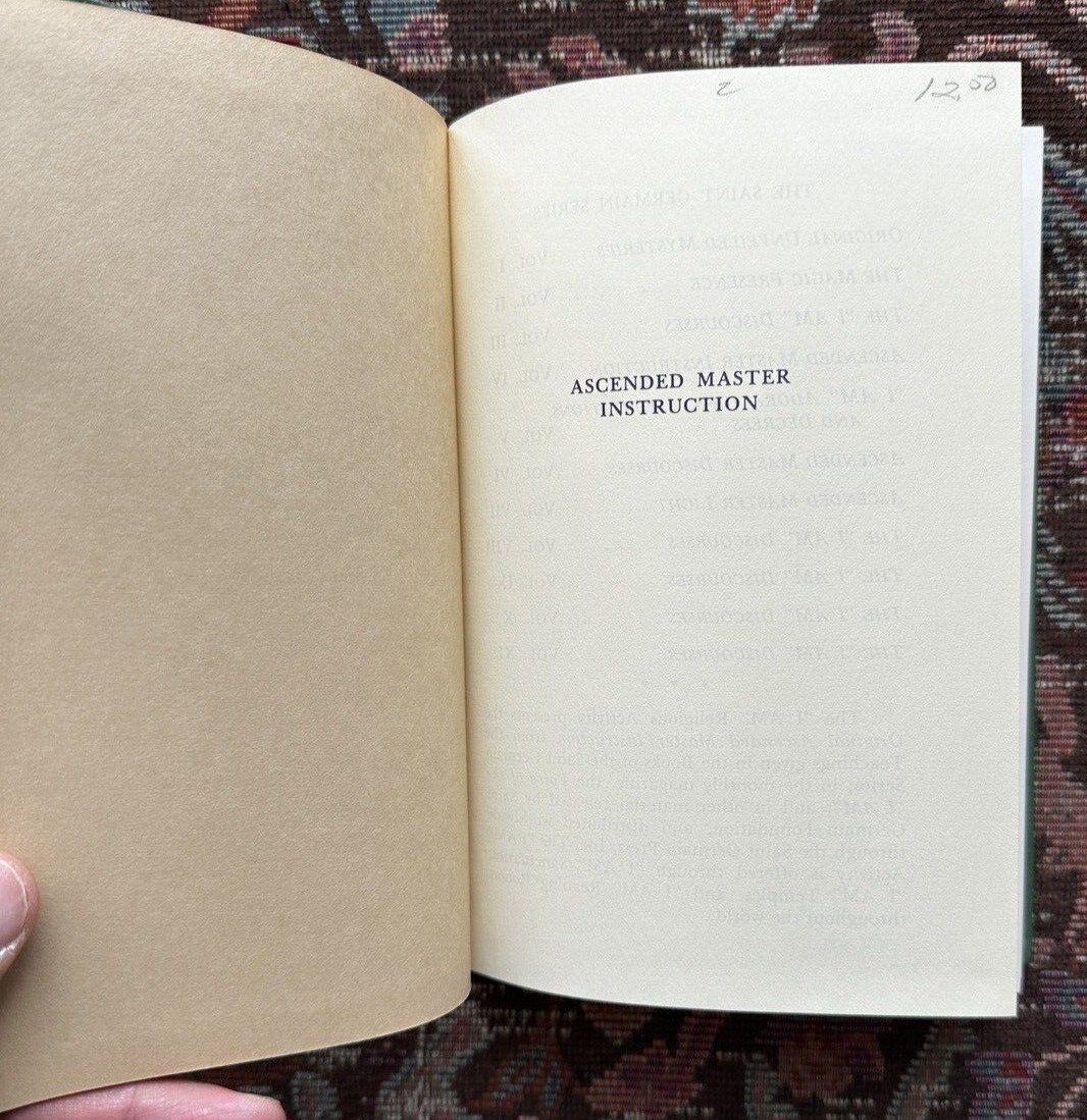 Ascended Master Instruction Saint Germain Press Volume 4 HC 1985 First Edition - Image 1