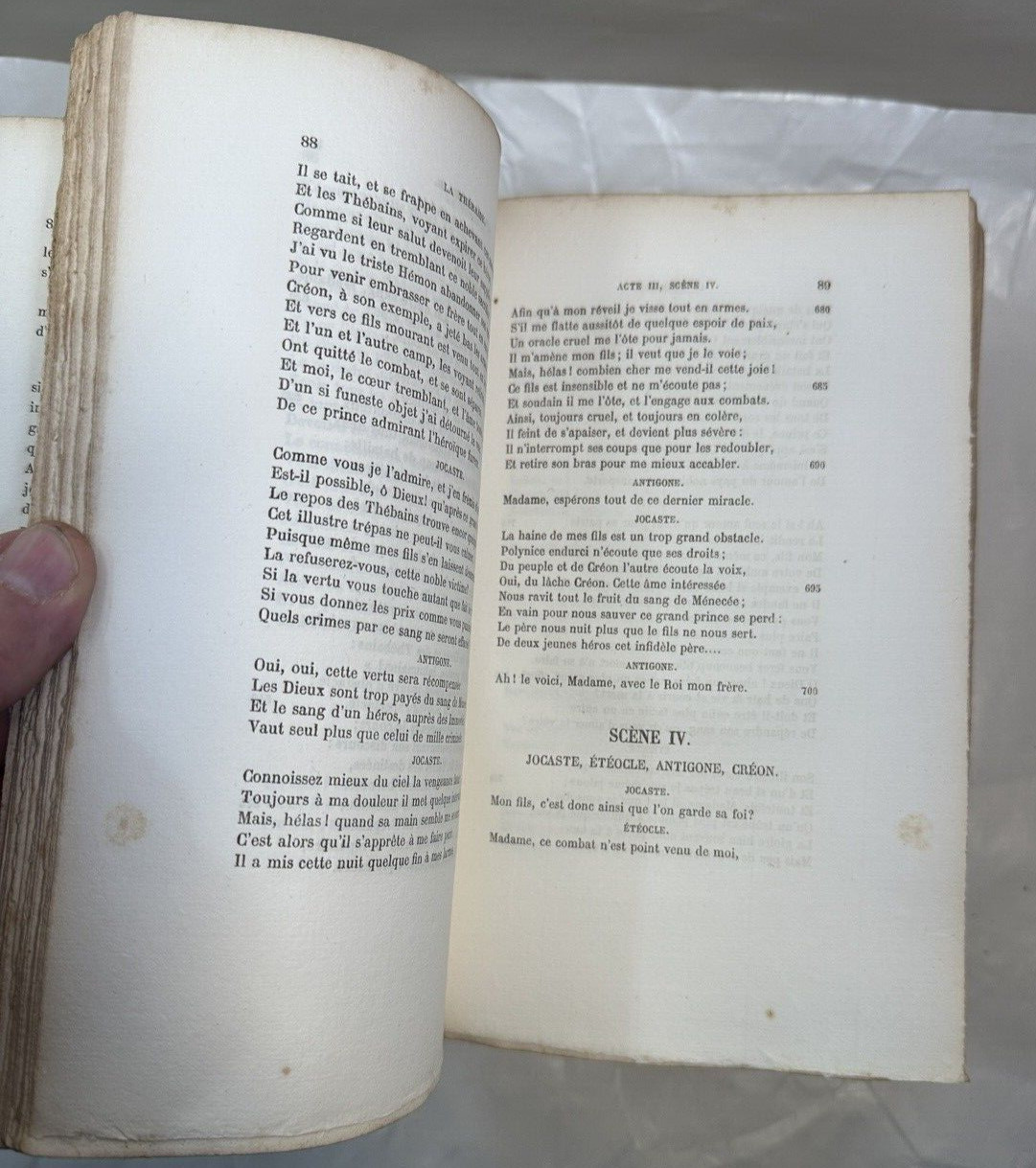 Théâtre de J. Racine:  Ornée d'un portrait de Racine - Complete in 2 Vols - 1878 - Image 8