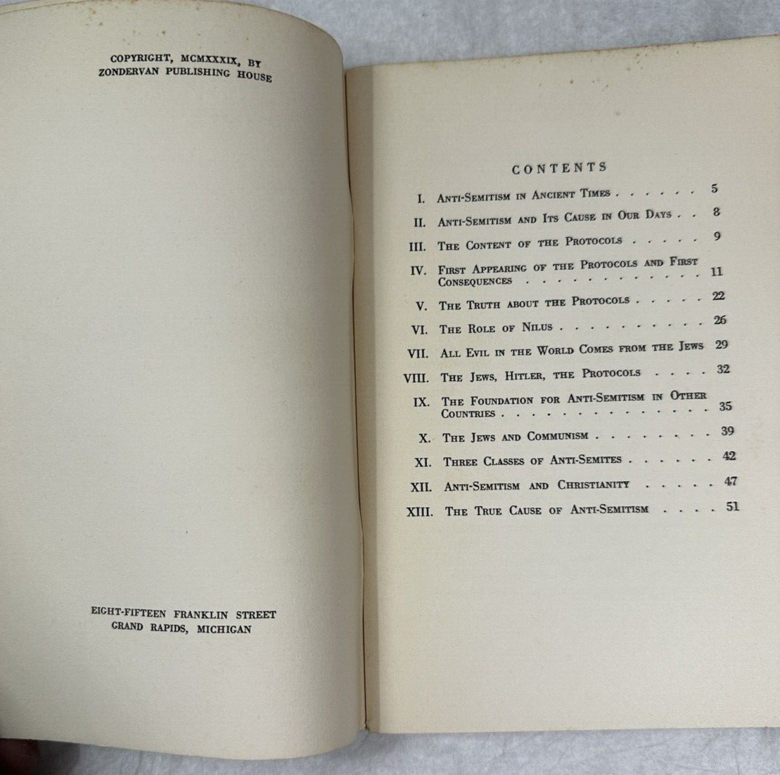 World Jewry And Modern anti-Semitism / by N.I. Saloff-Astakhoff - 1939 - Image 3