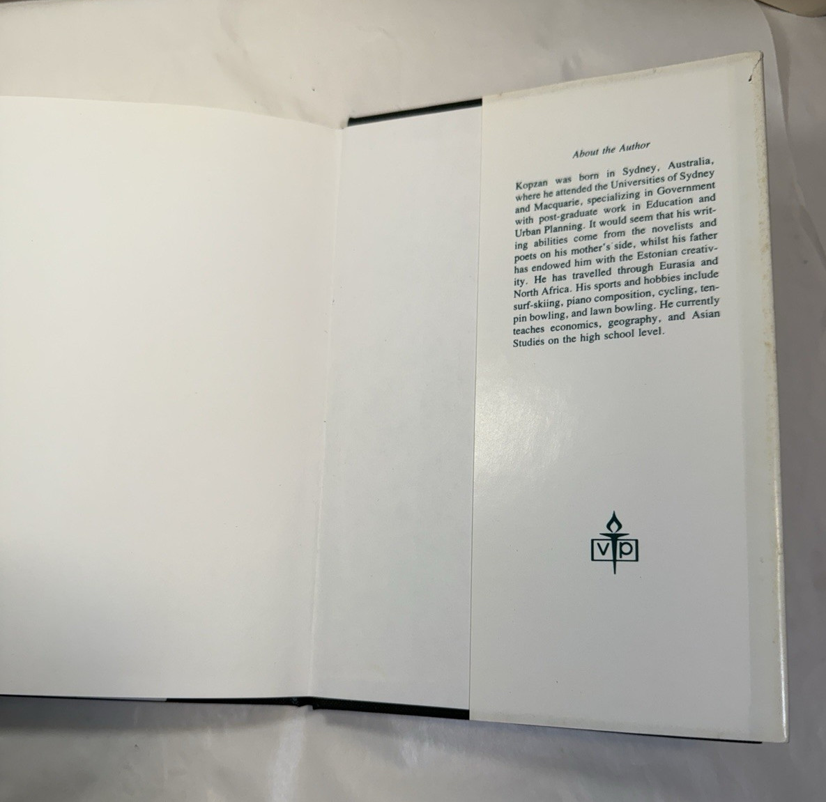 Conceptions - Kopzan - HC/DJ - Vantage Press, 1986 - First Edition - Image 5