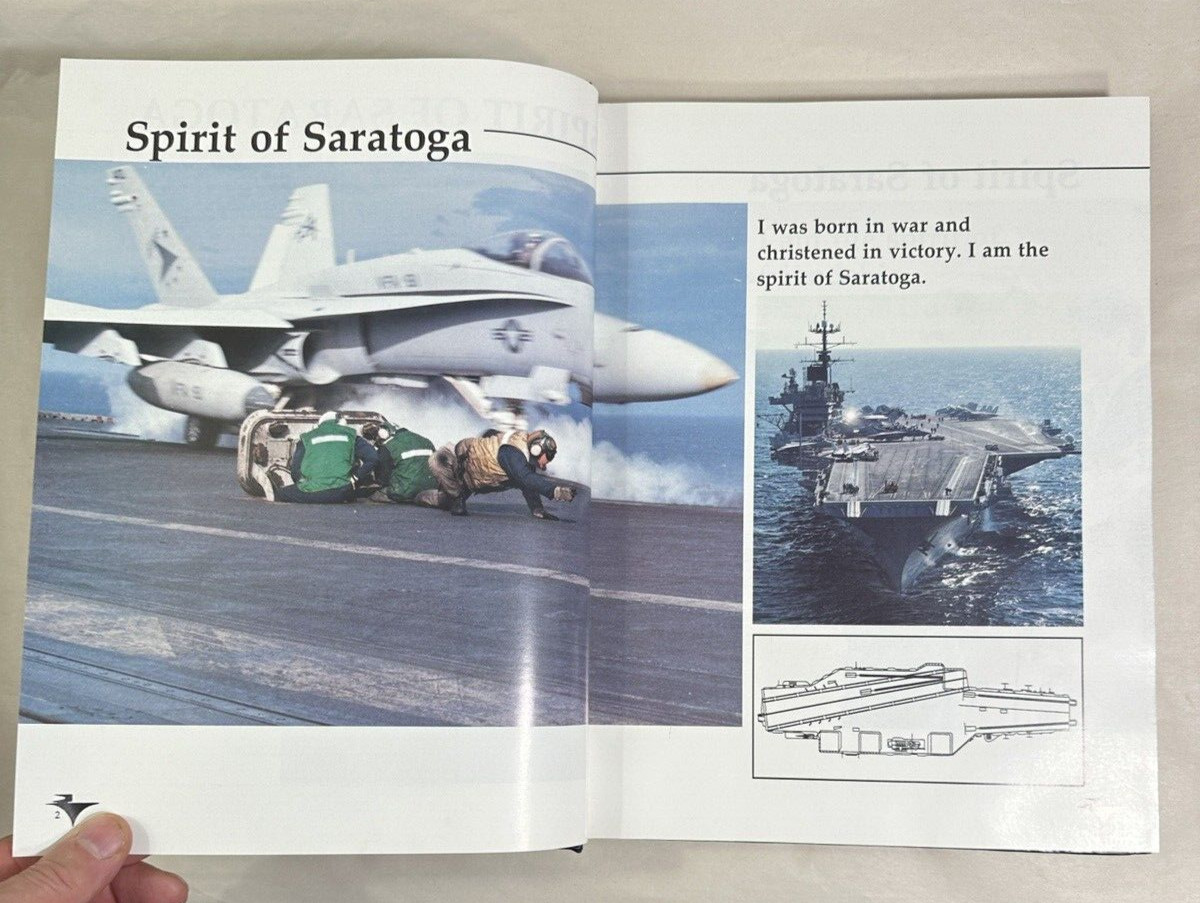 Spirit of Saratoga: The Final Voyage - 1994 - Taylor Publishing Co. - Brand New - Image 14