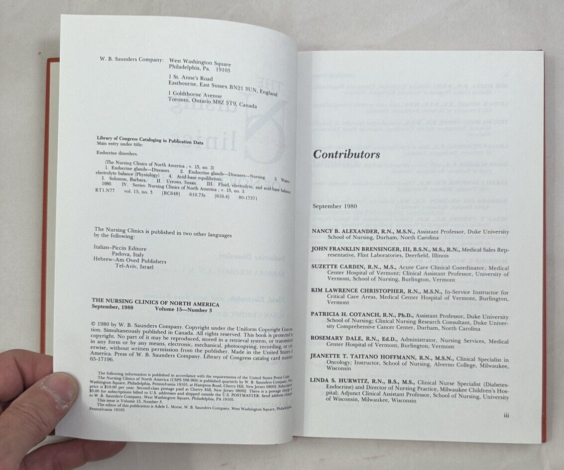 The Nursing Clinics of North America- 11 Volumes -- Excellent Condition - Image 2