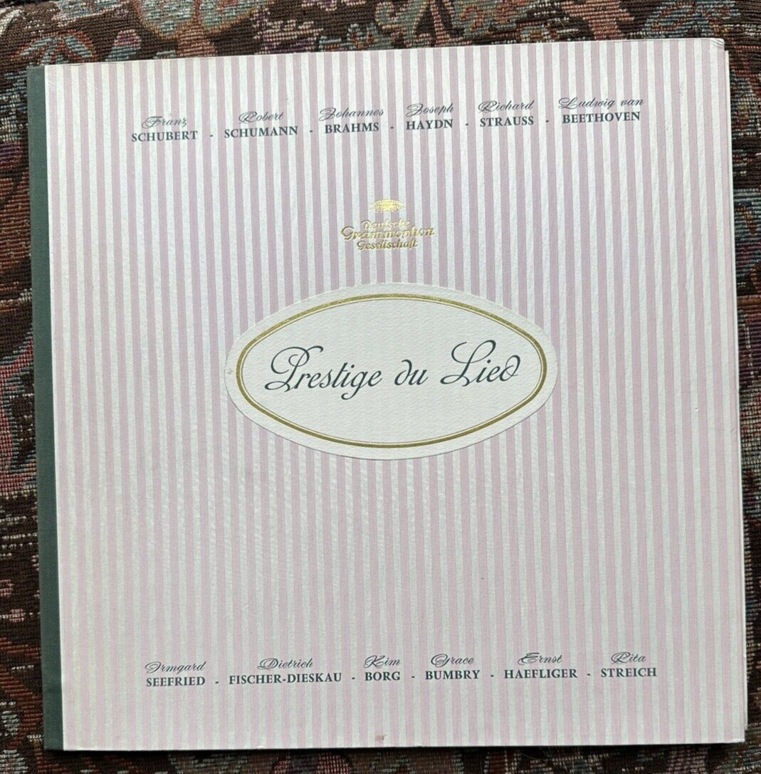 Prestige du Lied - DG 138 901 Stereo - Seefried, Bumbry, Borg, Fischer-Dieskau - Image 1