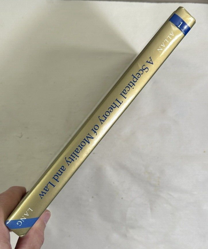 A Sceptical Theory of Morality and Law - James Allan - HC - Image 7