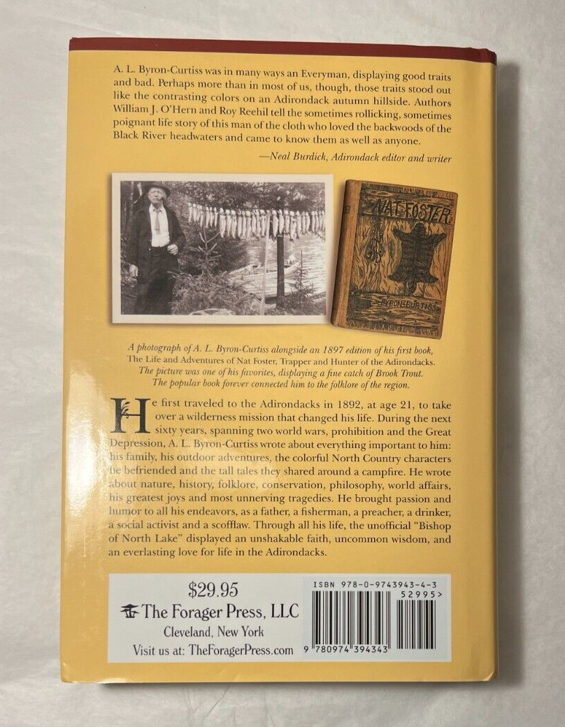 SIGNED - Under an Adirondack Influence:  Life of A. L. Byron-Curtiss - HARDCOVER - Image 6