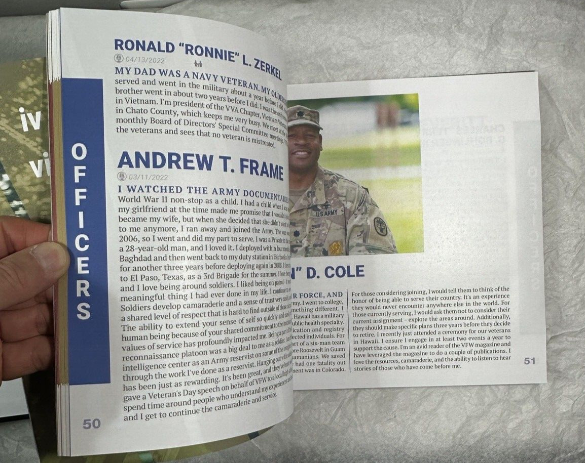 In My Words The Oral History Project 2022 - Veterans of Foreign Wars - Virginia - Image 7