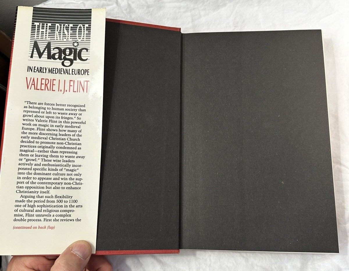 The Rise of Magic in Early Medieval Europe - Valerie Irene Jane Flint - HC/DJ - Image 1