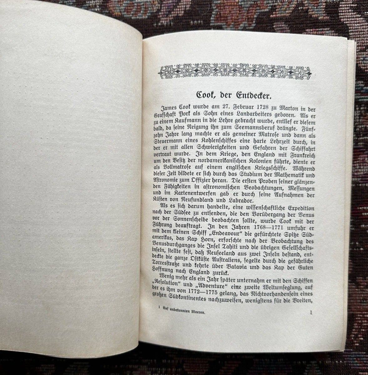 On unknown seas:  James Cook's diary of his third voyage of discovery ... 1912 - Image 5