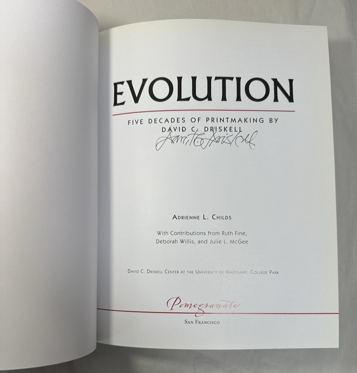 Evolution: Five Decades of Printmaking - Signed by the Artist, David Driskell - Image 2