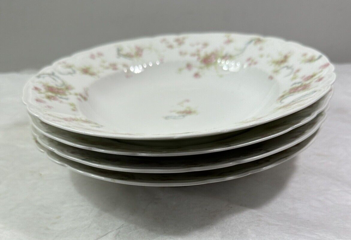 Four (4) Haviland 9" Soup / Salad Serving Bowls - Schleiger 57-8 Blank 207 - Image 11