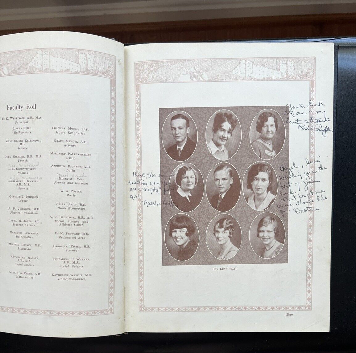 The Oak Leaf 1930 - Hugh Morson High School (Raleigh, North Carolina) - ORIGINAL - Image 7