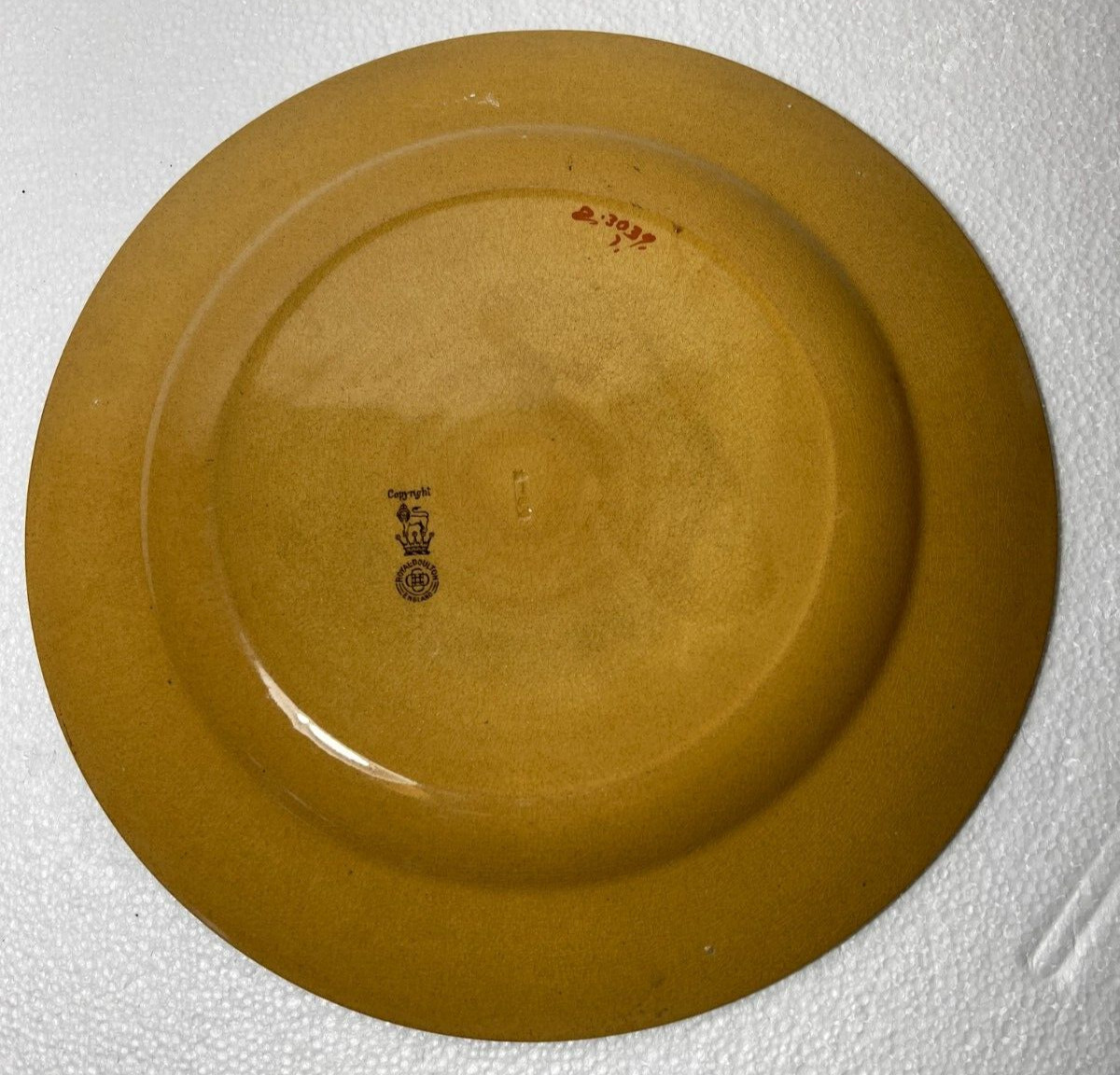 Antique Royal Doulton Venice Gondolier Plate - 10 1/4" - Manufactured 1908 - Image 7