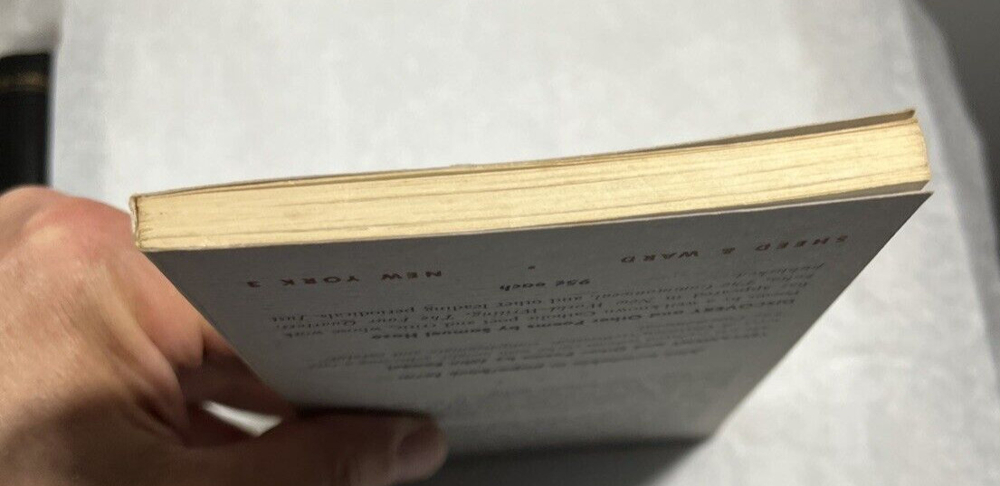 The Cliff's Edge: Songs of a Psychotic - Eithne Tabor - Paperback, 1959 - Signed - Image 4