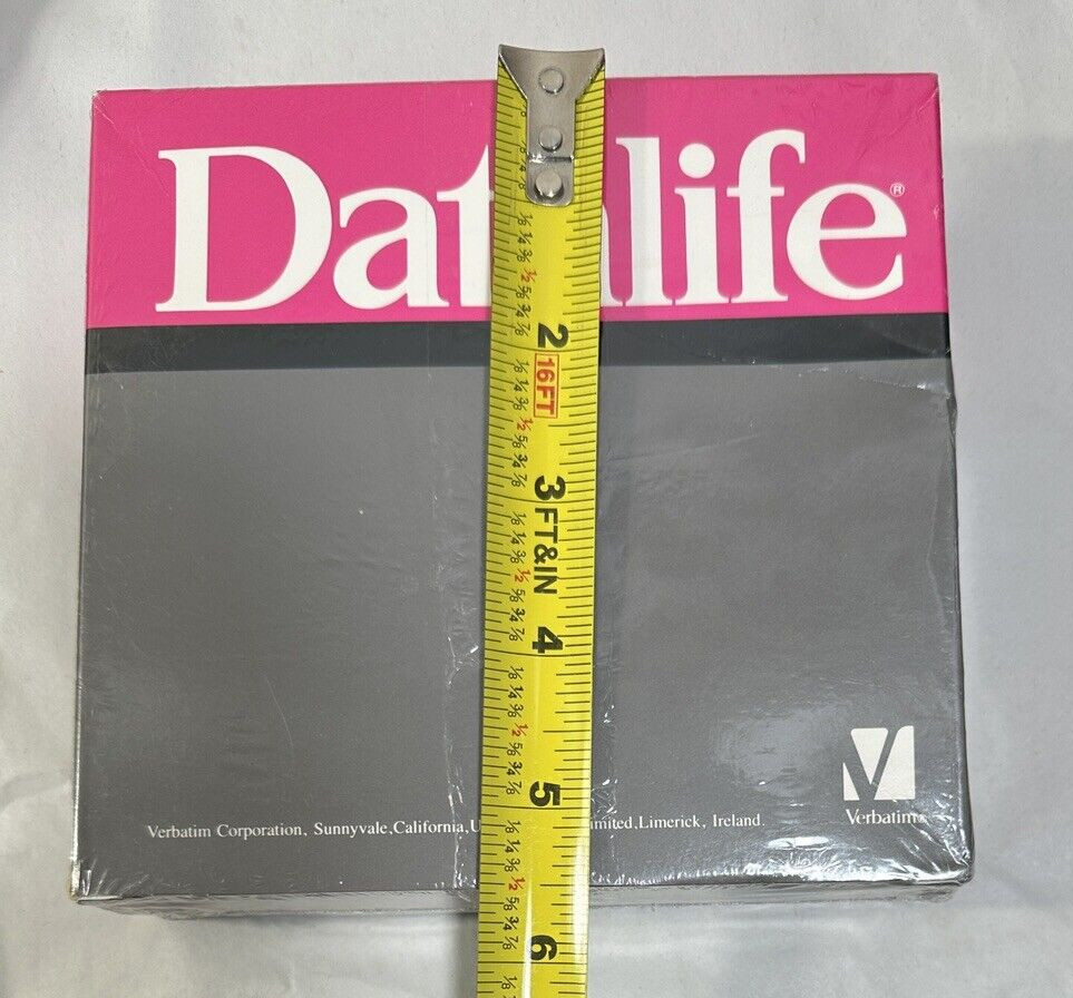 Verbatim DataLife - Minidisks, MD 550-01, Vintage Sealed Box - 10 Count - Image 2