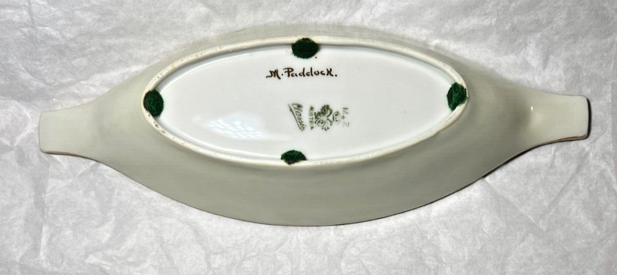 Antique 1884 MZ Austria Serving / Candy Dish - Signed - Image 3