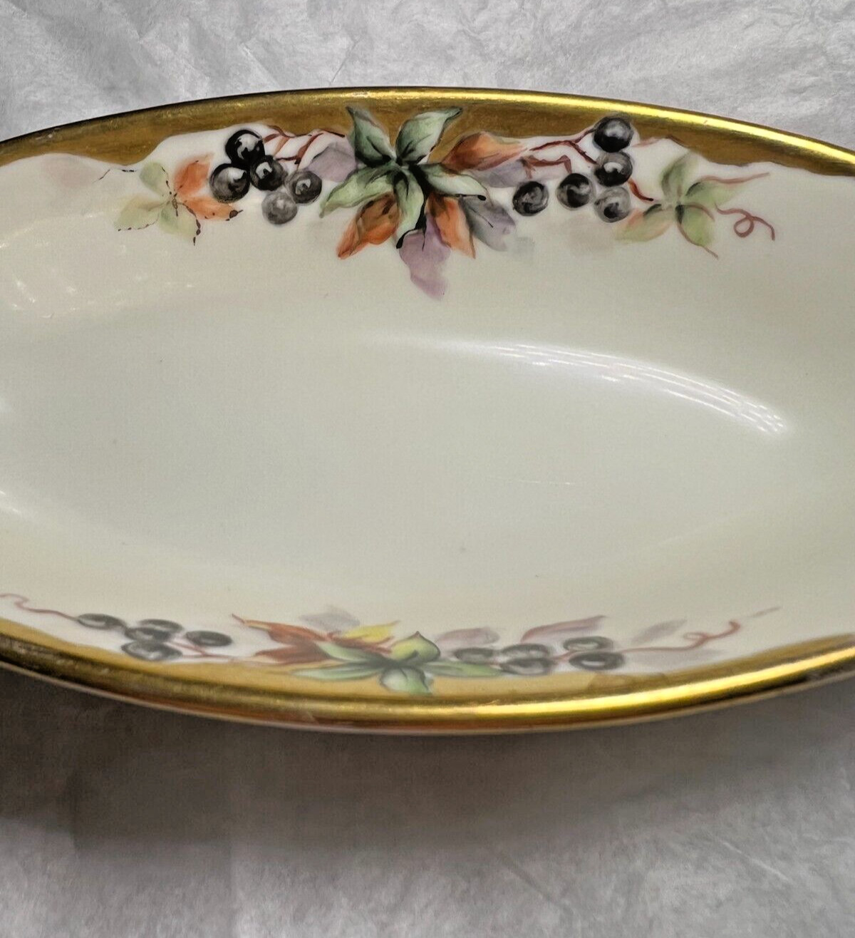 Antique 1884 MZ Austria Serving / Candy Dish - Signed - Image 7