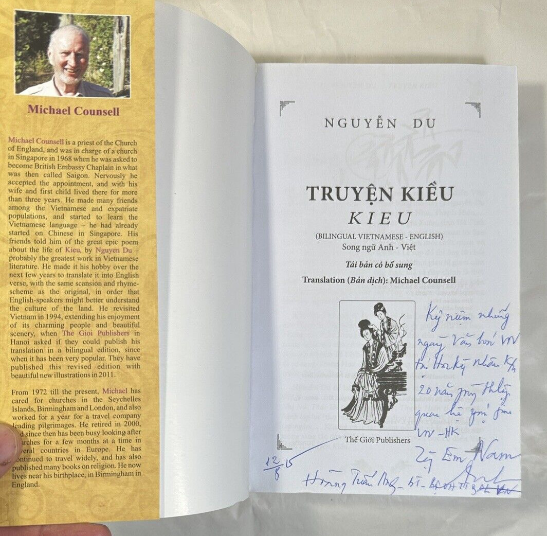 The Tale of Kieu: A Bilingual Edition - Translated by Michael Counsell - Signed - Image 1