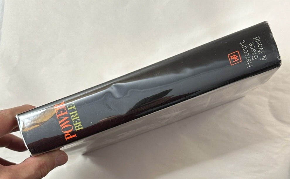 Adolf Augustus Berle - POWER - 1969 HC DJ - First Edition 1st Printing - Image 3