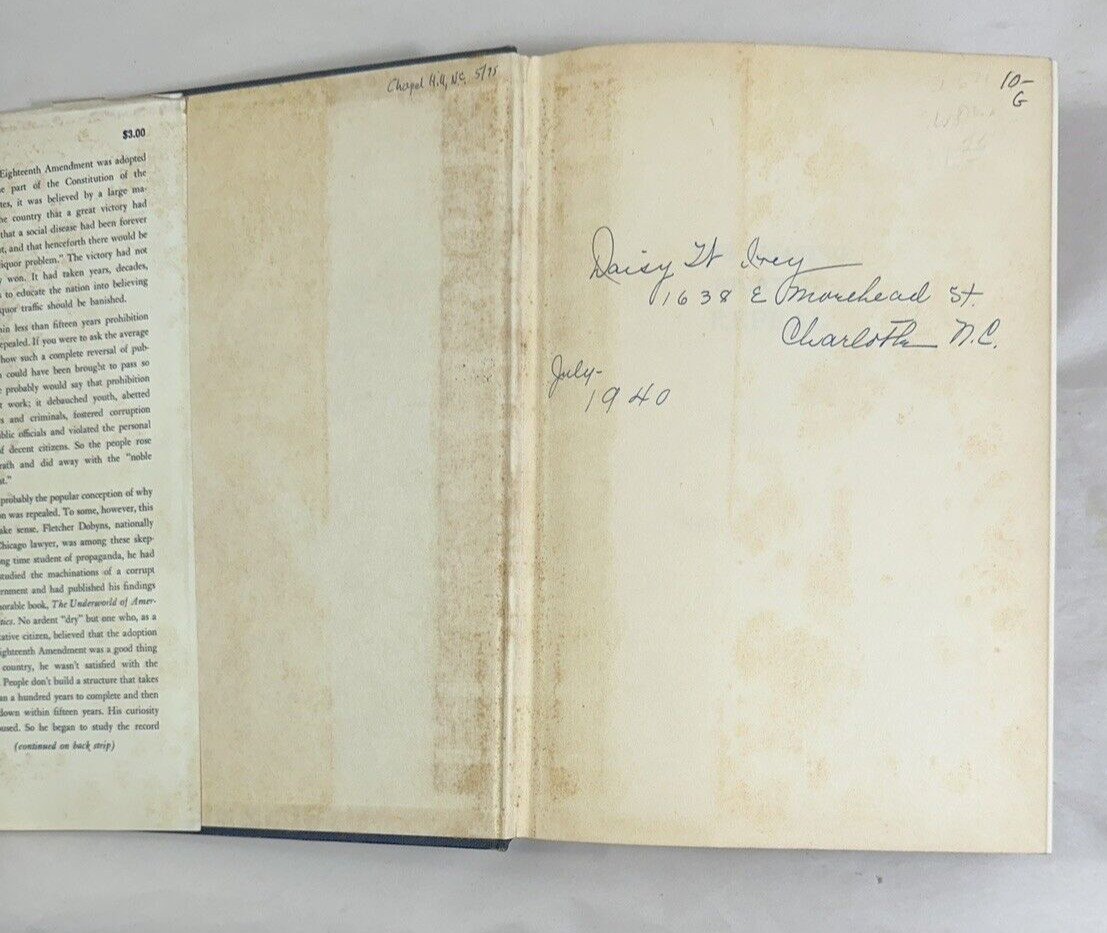 The Amazing Story of Repeal by Fletcher Dobyns Willett Clark & Company 1940 - Image 2