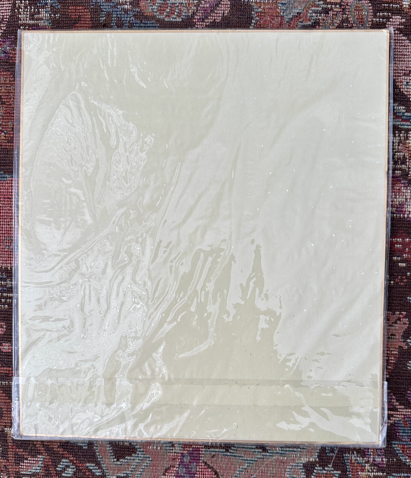 Japanese SIGNED Kimono SILK FABRIC 3D WALL ART Picture - Image 6