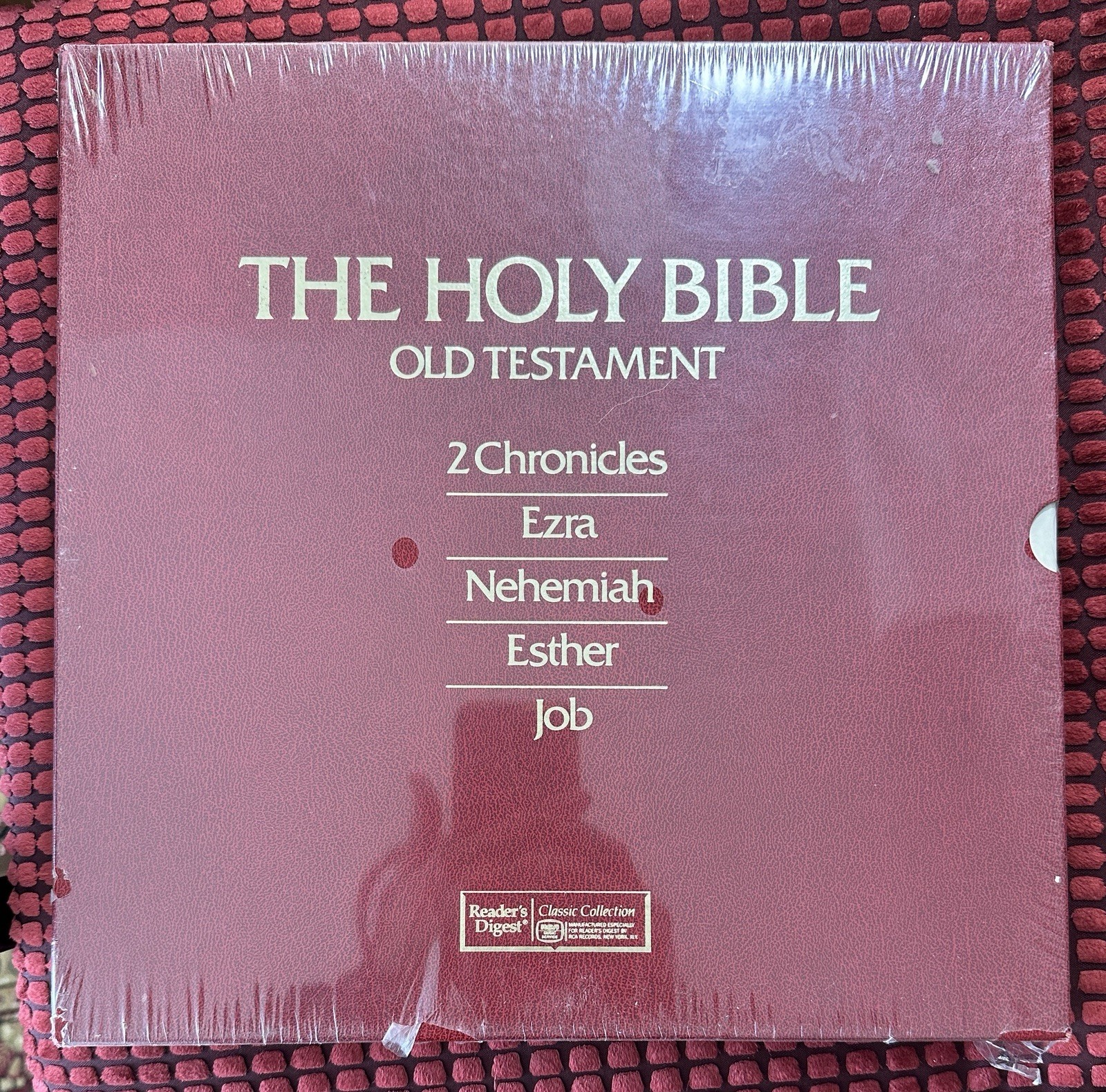 The Holy Bible OLD TESTAMENT - 2 Chronicles, Ezra, Nehemiah, Esther, Job - OT5