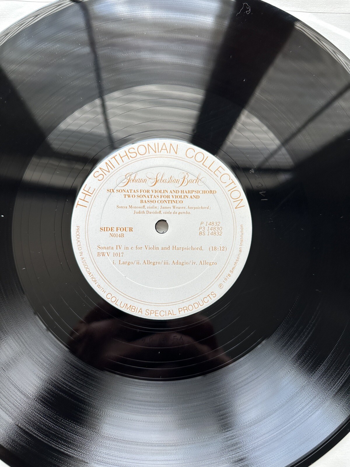 Johann Sebastian Bach: The Smithsonian Collection - 9 LPs - P9 14825 - Image 2