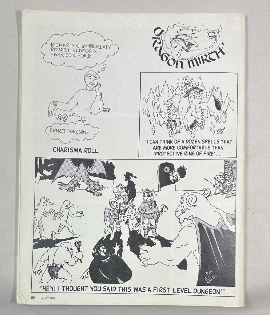 ICE Claw Law (Dragon Magazine) July 1982 First Edition - Image 1