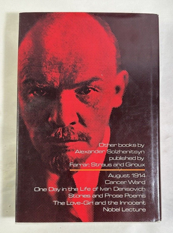 Alexander Solzhenitsyn - LENIN IN ZURICH - 1st Edition 1st Printing DJ - Image 8
