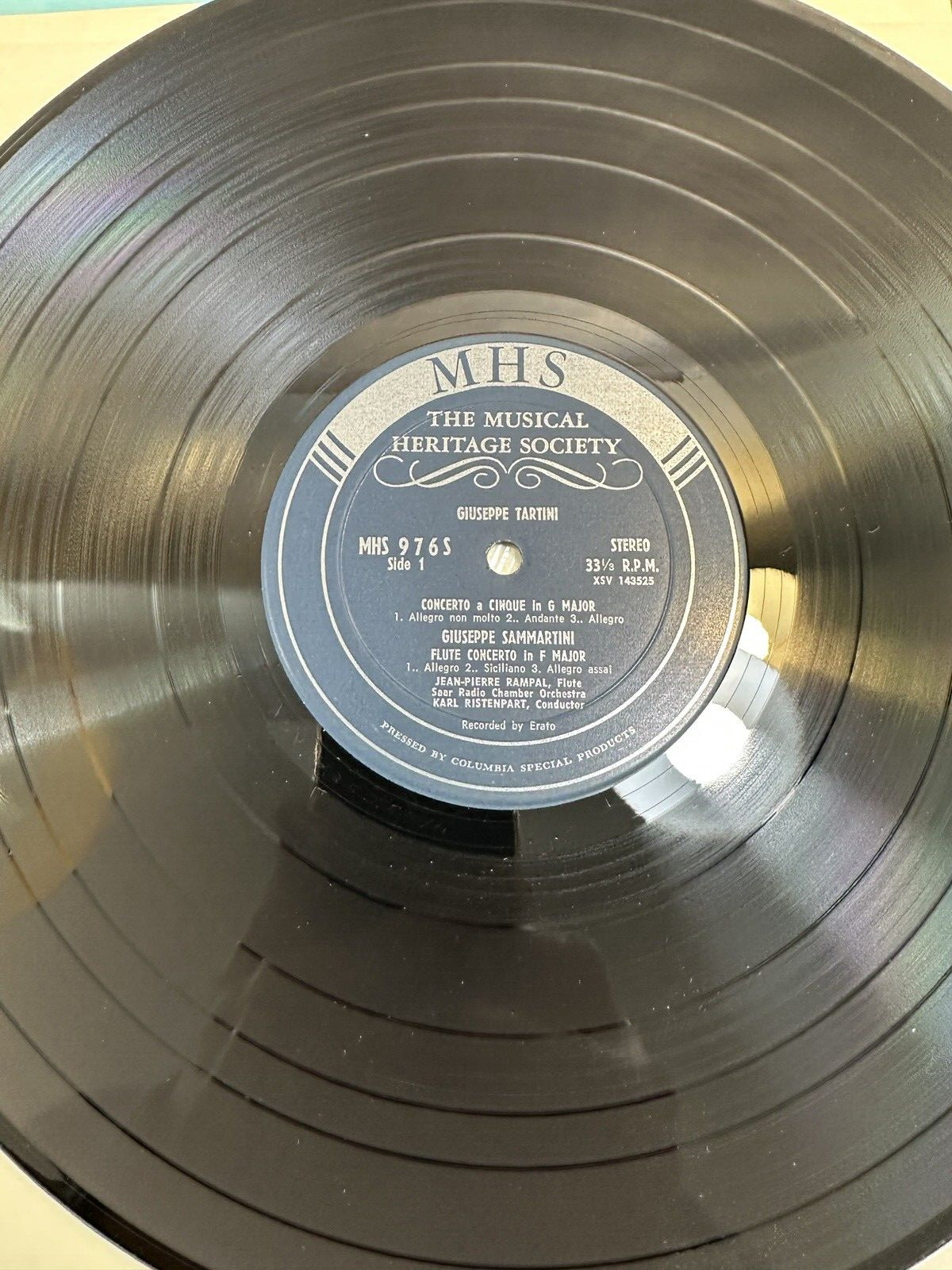 Lot of Nine (9) Baroque MHS Recordings : Played Once or Un-Played - Mint and N/M - Image 1