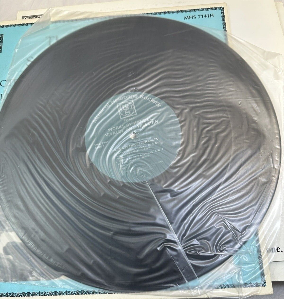 Lot of Nine (9) Baroque MHS Recordings : Played Once or Un-Played - Mint and N/M - Image 5