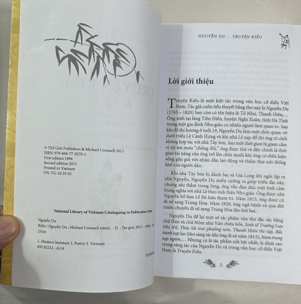 The Tale of Kieu: A Bilingual Edition - Translated by Michael Counsell - Image 2