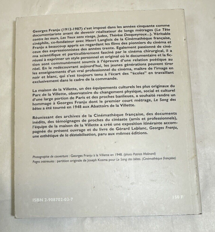 Georges Franju, Cinéaste -- 1992 - Image 1